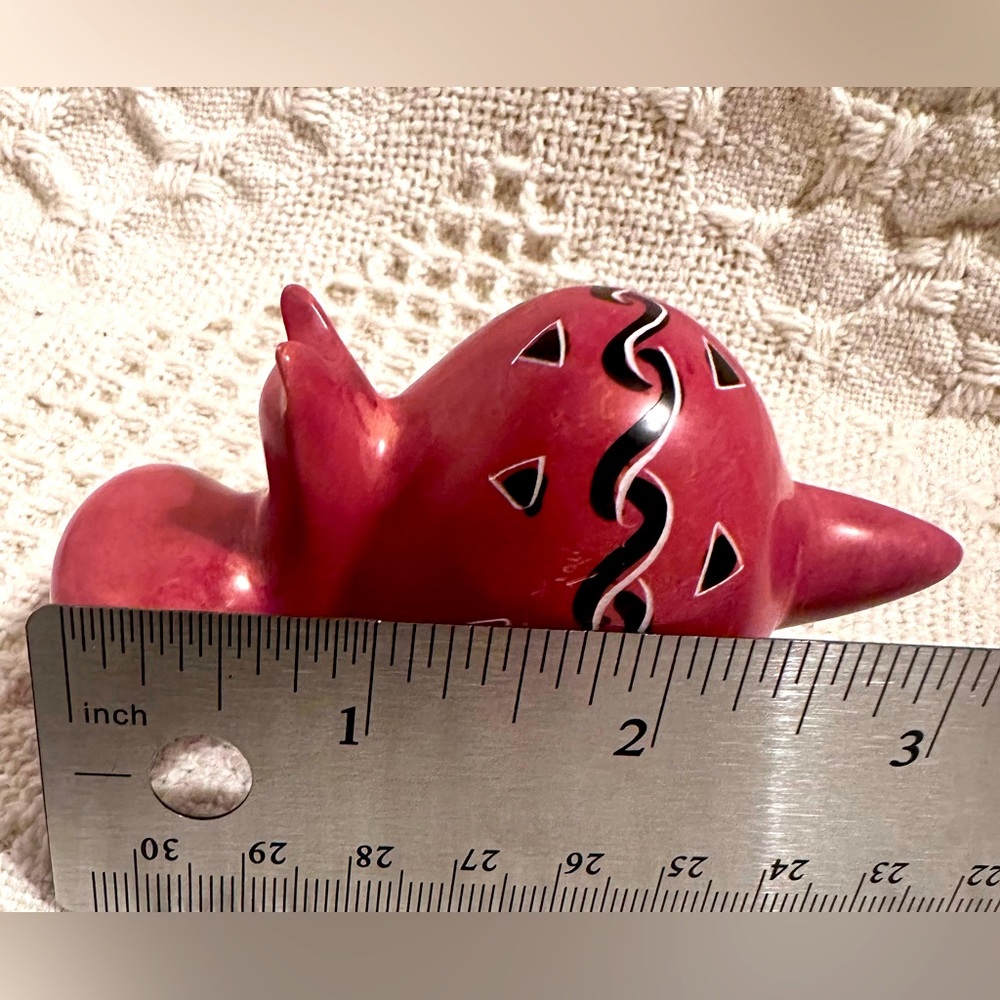 Hand-Carved Soapstone Hippo - Picture 11 of 11